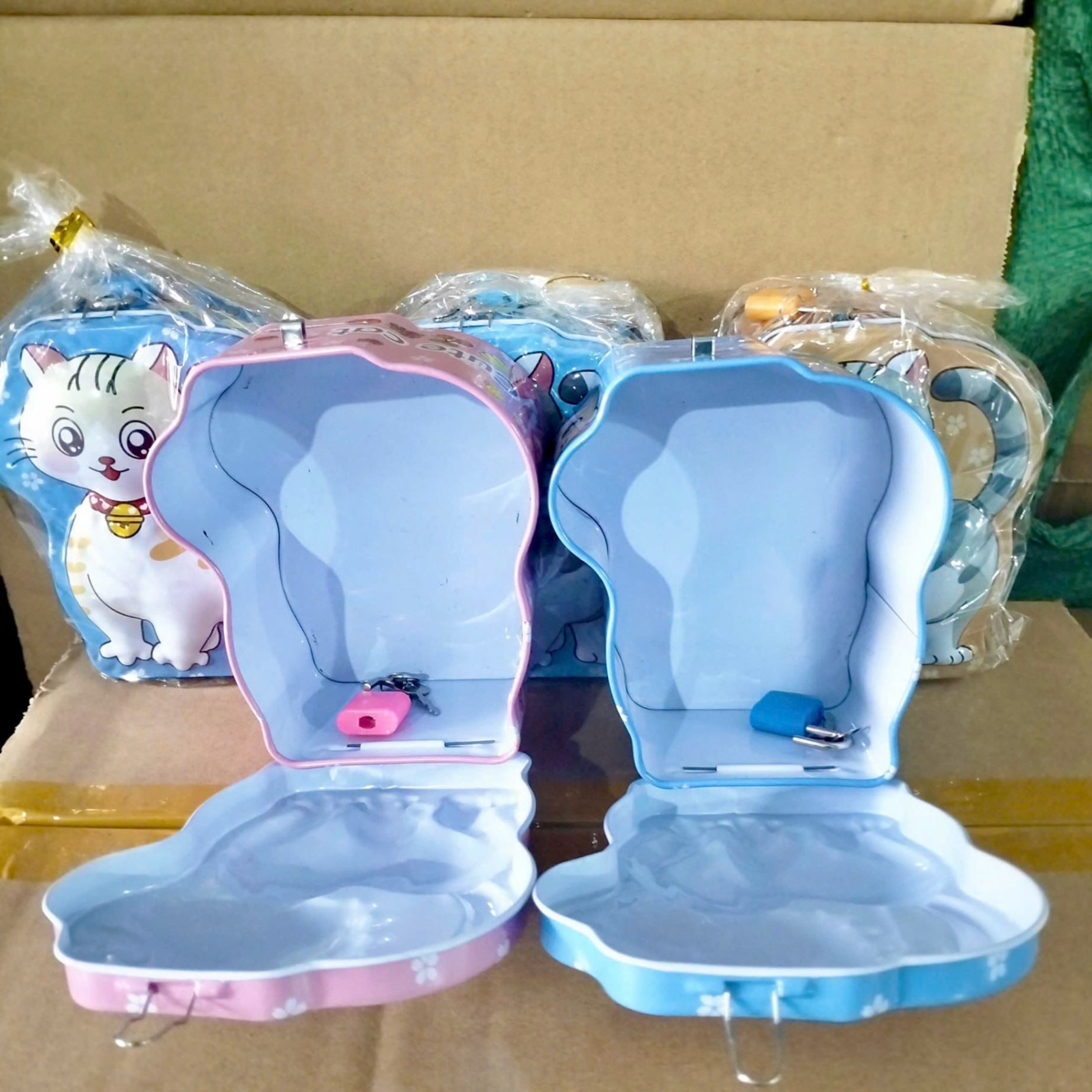 [120] Két Sắt Hình MÈO Cho Bé