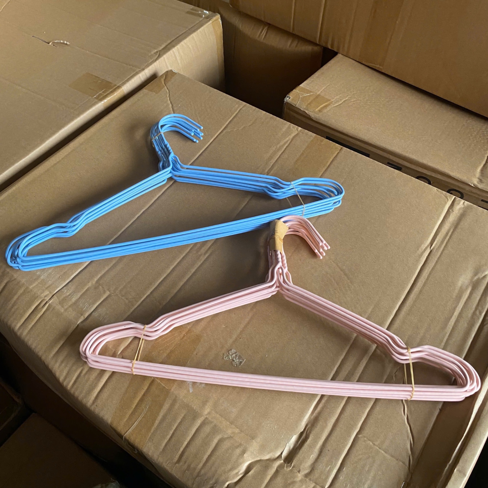 [60] Set 10 Móc Sắt Treo Quần Áo Phủ Nhựa