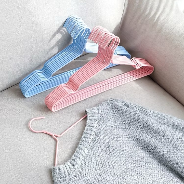 [60] Set 10 Móc Sắt Treo Quần Áo Phủ Nhựa