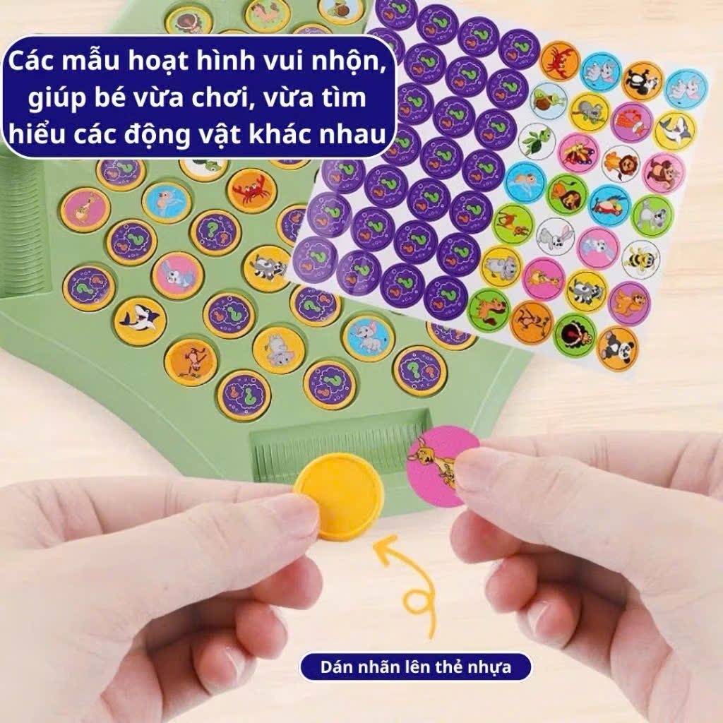 [96] Bàn Cờ Lật Hoa Quả Động Vật