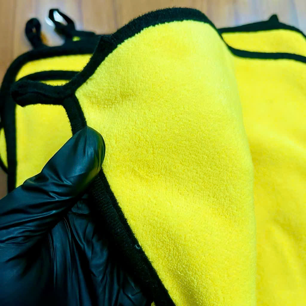 [100] Set 10 Khăn Lau Đa Năng Vàng Xám 30x30cm (NEW)