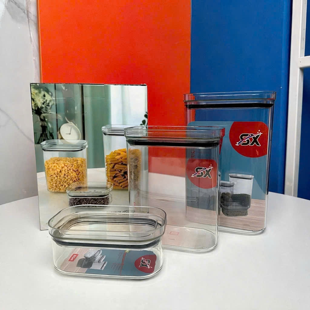 [20] Set 3 Hộp Nhựa Đựng Thực Phẩm - SX