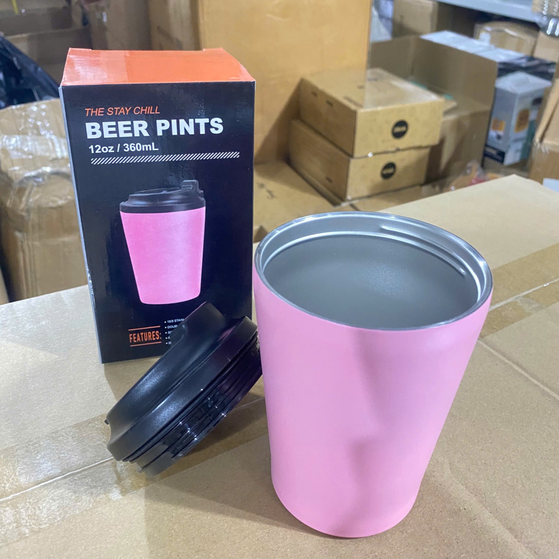 [50] Ly Giữ Nhiệt Coffe 360ML NEW 050