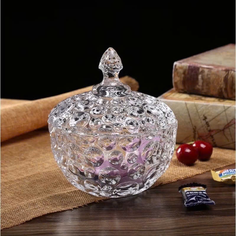 [36] Hũ Mứt Thuỷ Tinh TRUNG TB032