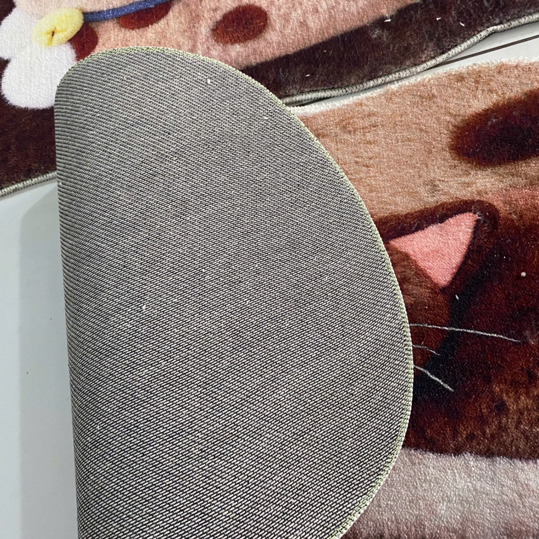 [100] Thảm Chân Giường Vải Len Cừu HÌNH THÚ