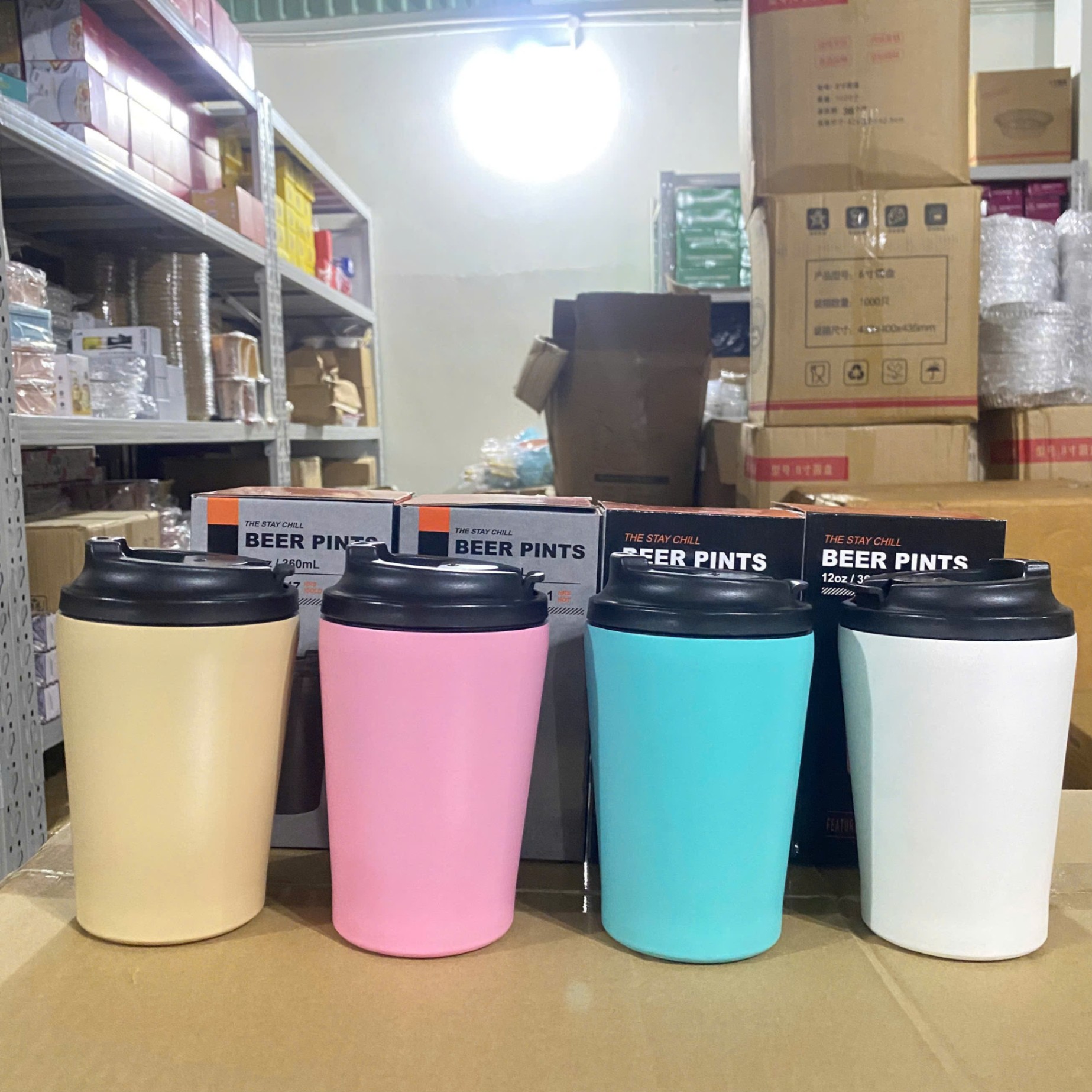 [50] Ly Giữ Nhiệt Coffe 360ML NEW 050