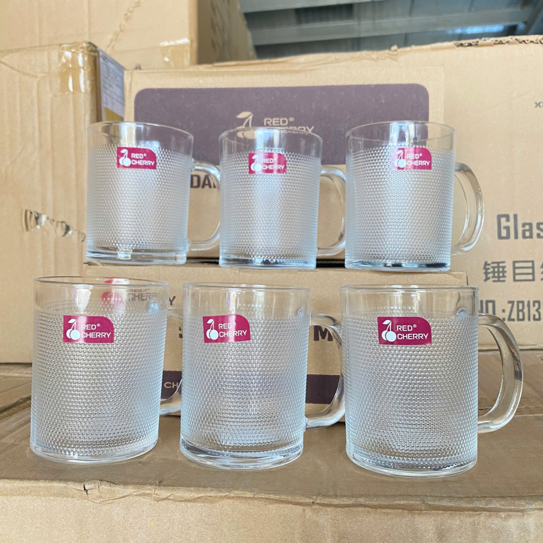 [12] Set 6 Ly Thuỷ Tinh ZB13D