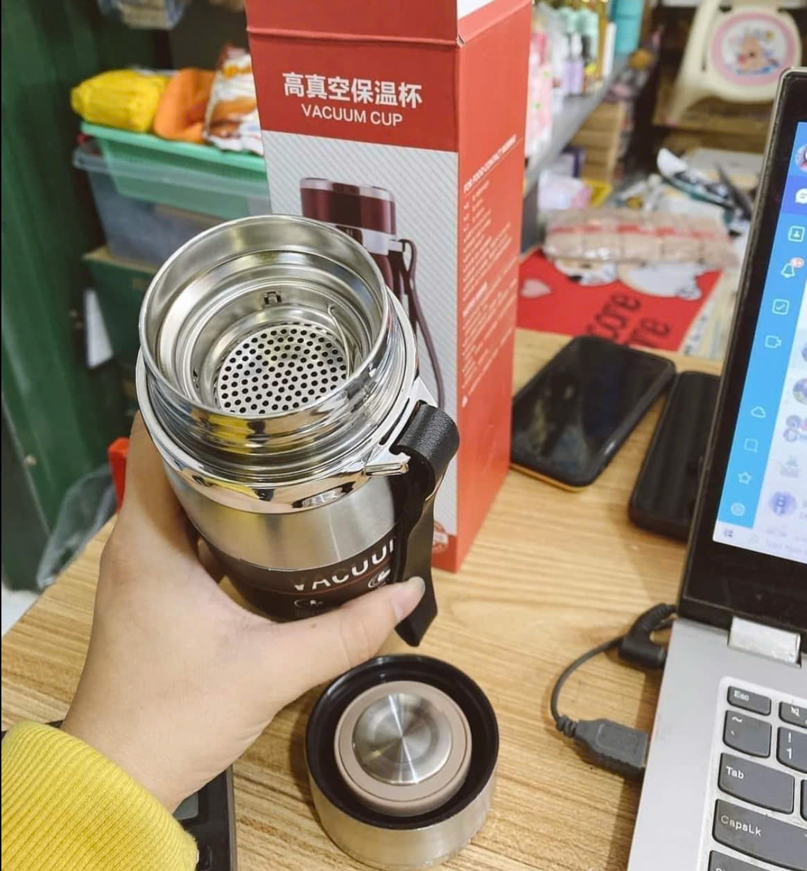 Bình giữ nhiệt Bottle Sport SUS316 - 800ml (Tem ngang)