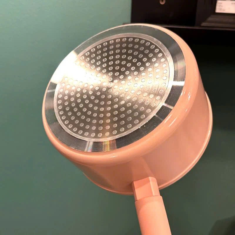 [20] Nồi Tráng Sứ Hồng EMOOJOO TAY CẦM 16cm (V)