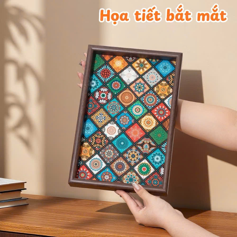 [84] Khay Úp Ly Hoạ Tiết Ngẫu Nhiên