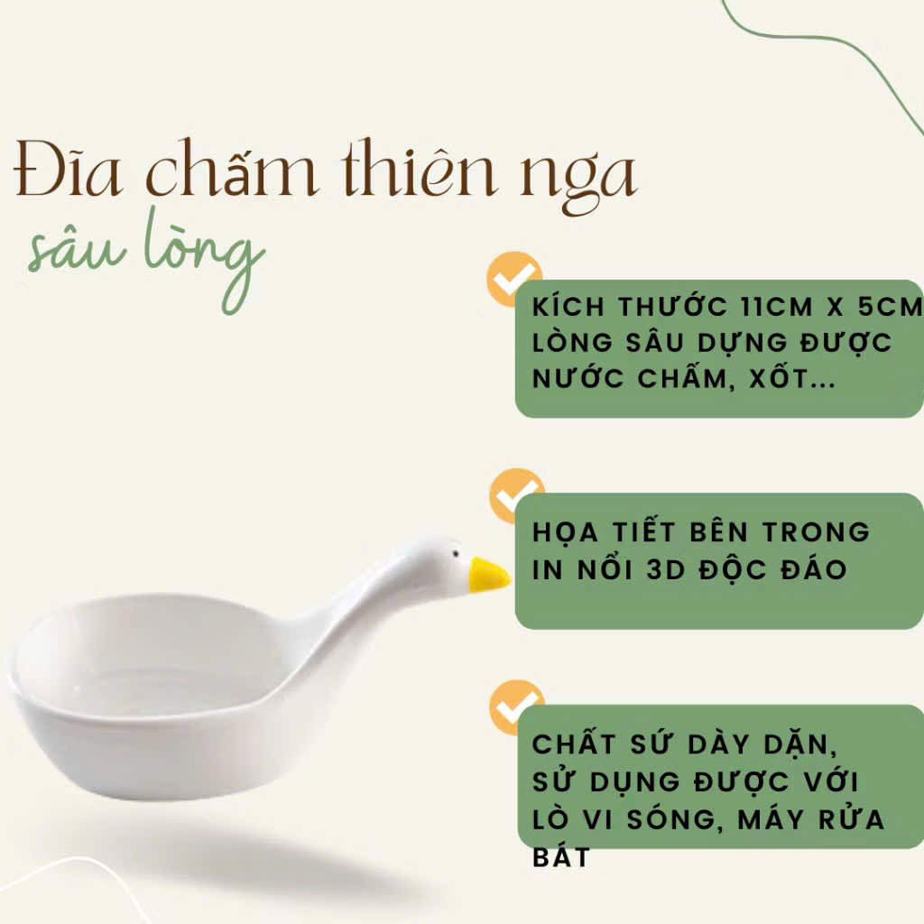 [240] Chén Đựng Gia Vị THIÊN NGA