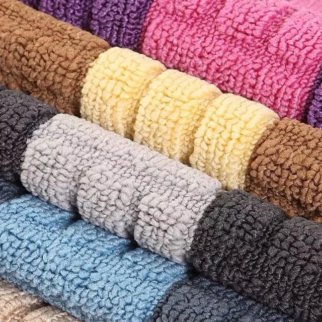 [100] Thảm Chân Vải Len Sọc