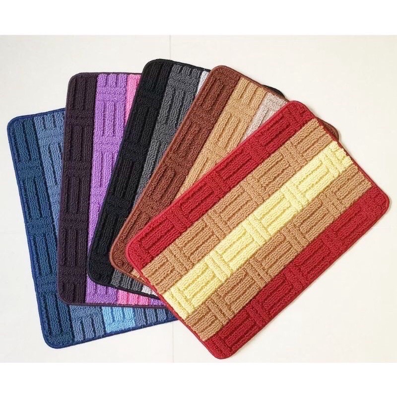 [200] Thảm Chân Vải Len Sọc