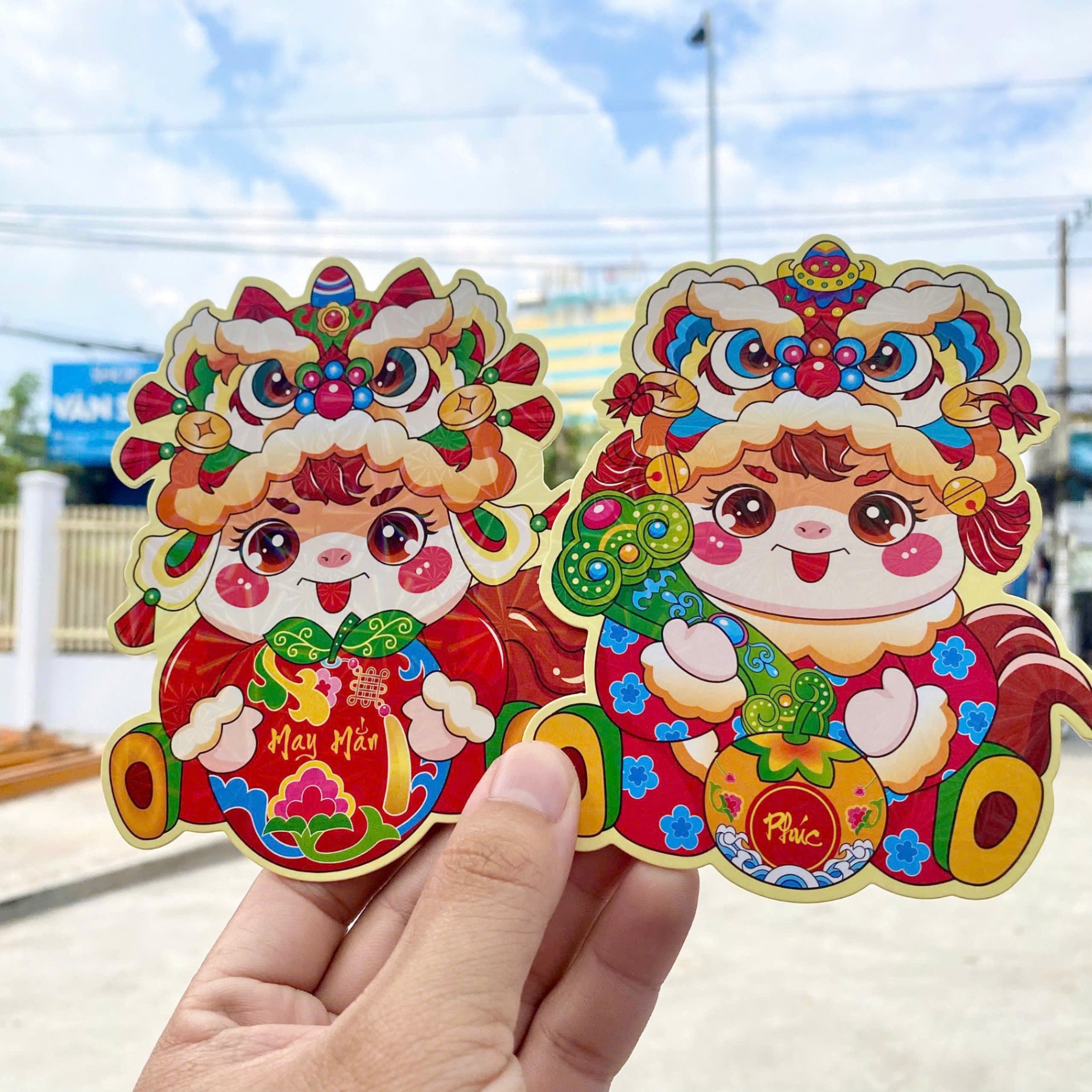 [450} Set 10 Bao Lì Xì CHIBI