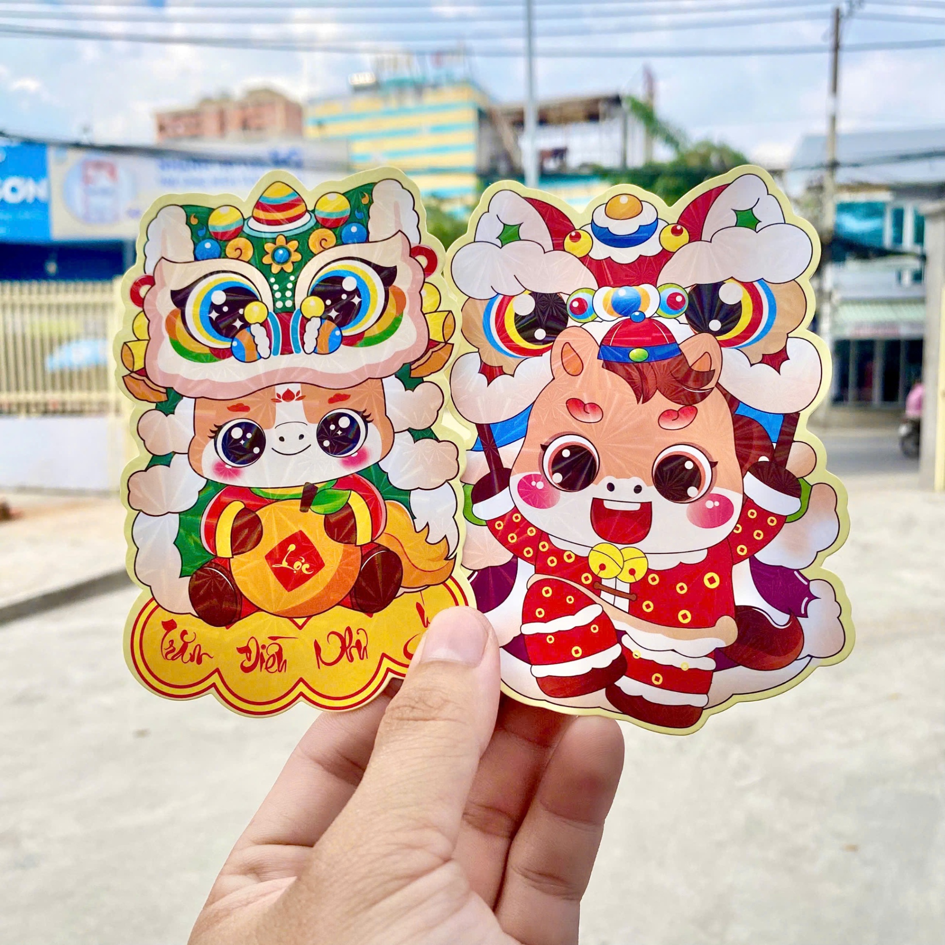 [450} Set 10 Bao Lì Xì CHIBI