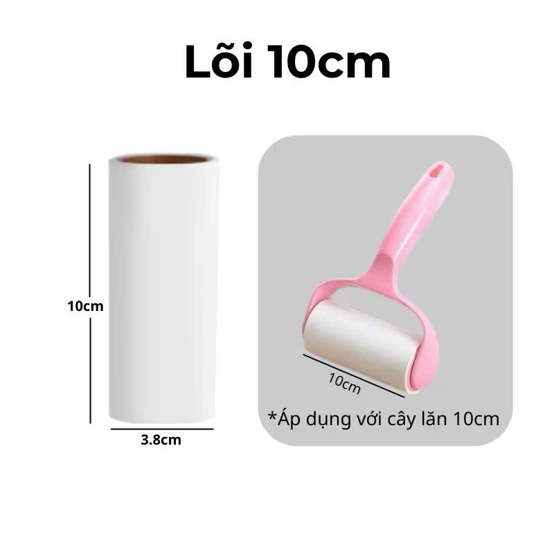 [150] Cây Lăn Bụi Quần Áo Kèm 2 Cuộn Thay - 40 TỜ (V)