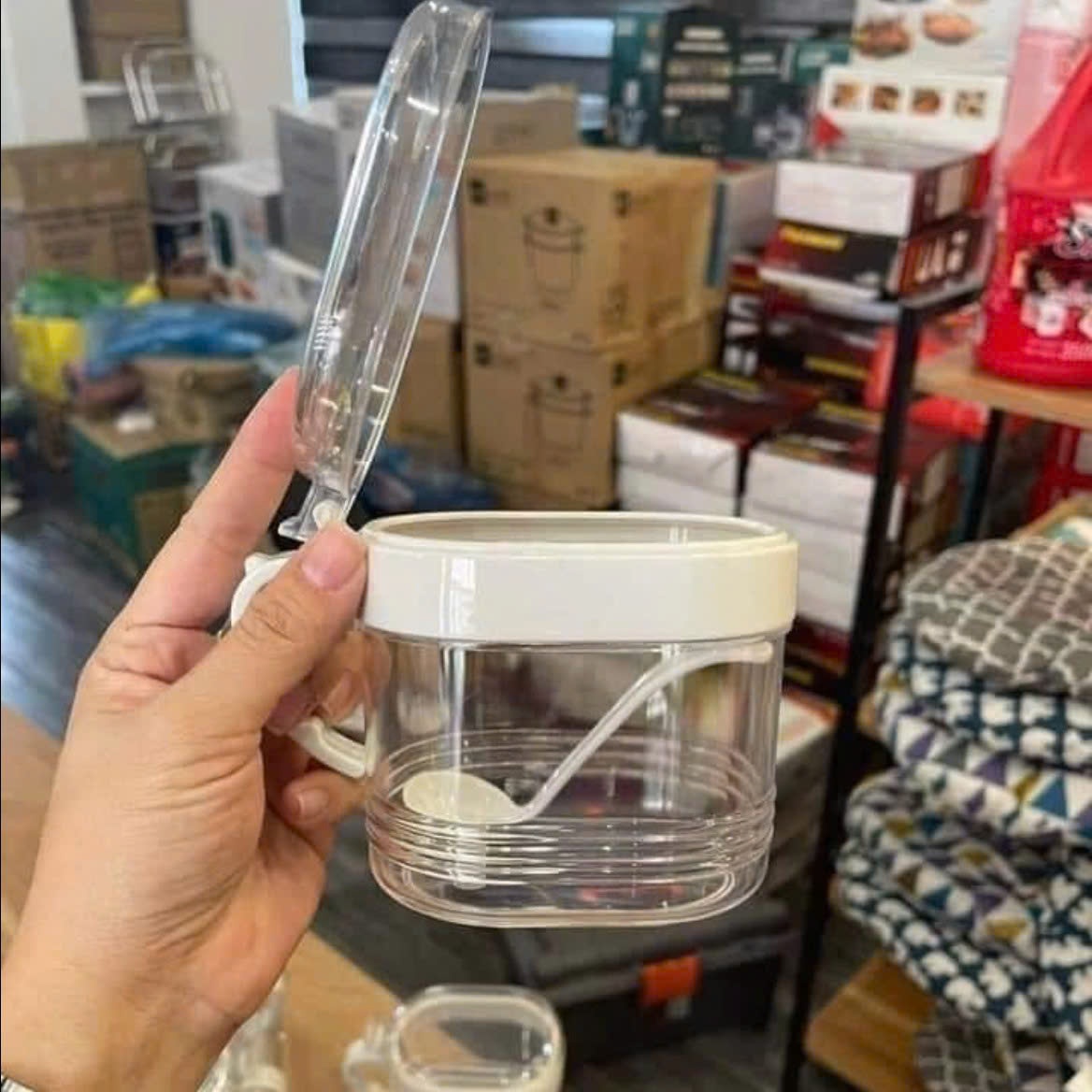 [24] Bộ 3 Hũ Gia Vị HOKORI 2936