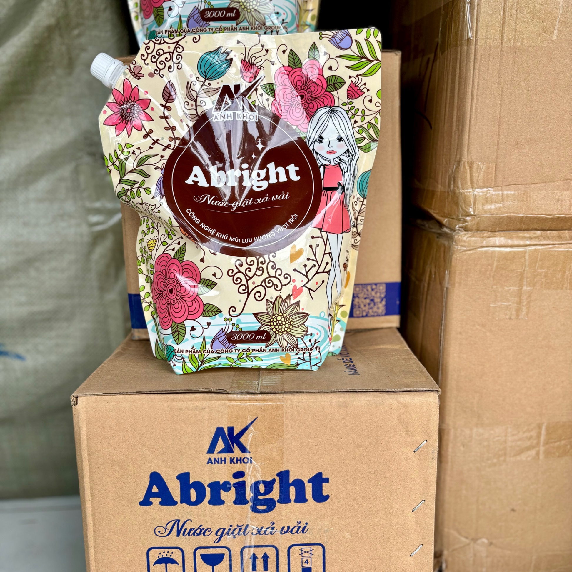 [4] Nước Giặt Abright 3L