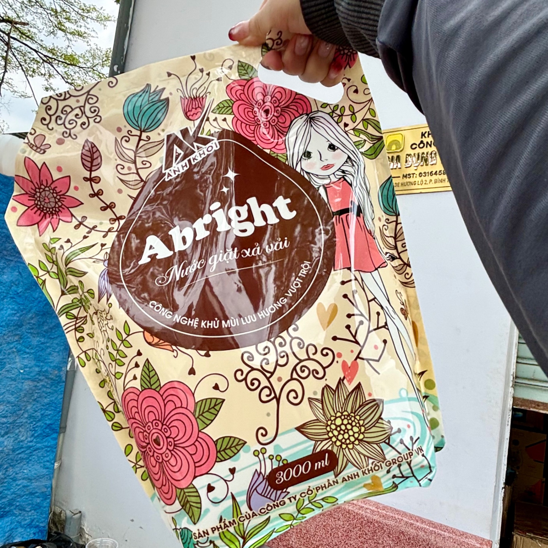 [4] Nước Giặt Abright 3L