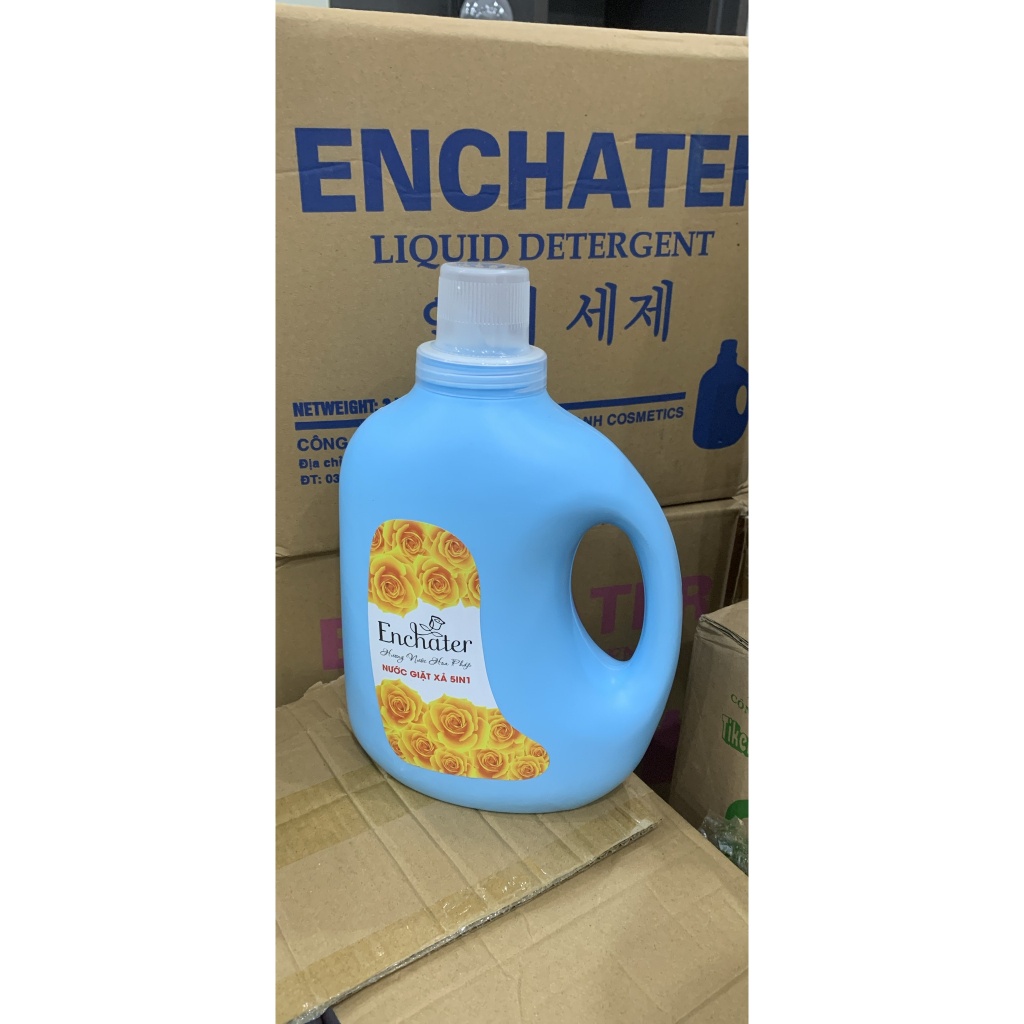 Nước Giặt Xả Encharter 2L Hương Nước Hoa Siêu Đậm Đặc - Lưu Hương Lâu/ Có sỉ