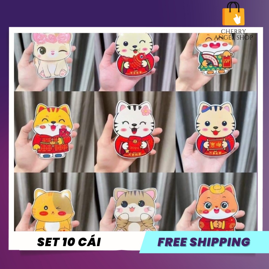 Sỉ combo 100 bao lì xì chibi tết 2024