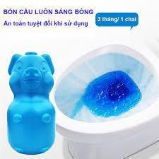 Lọ thả bồn cầu hình HEO/GẤU, viên tẩy bồn cầu diệt khuẩn khử mùi tẩy sạch các mảng bám toile ( có sỉ)