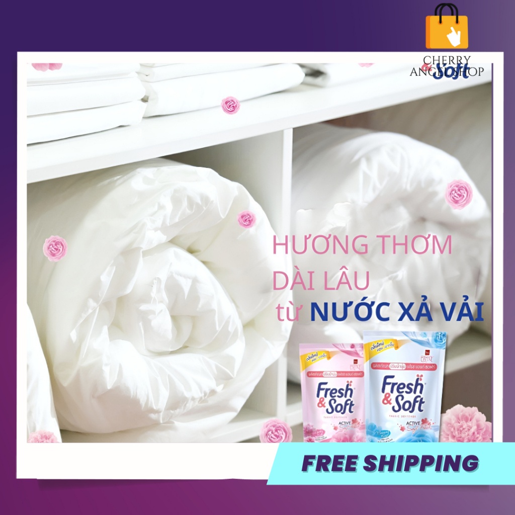 Nước Xả Vải Fresh Soft 550ml - Thương Hiệu Thái lan- chính hãng/có sỉ