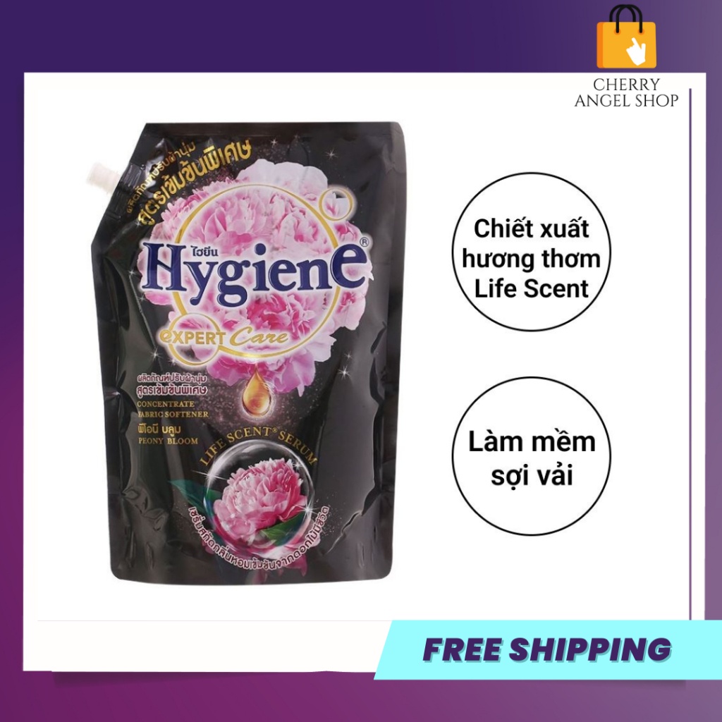 Nước xả vải Hygiene - Hàng nội đại Thái Lan, Giúp Vải Mềm Mại, Hương Thơm Quyến Rũ Dung Tích 1150ml/có sỉ