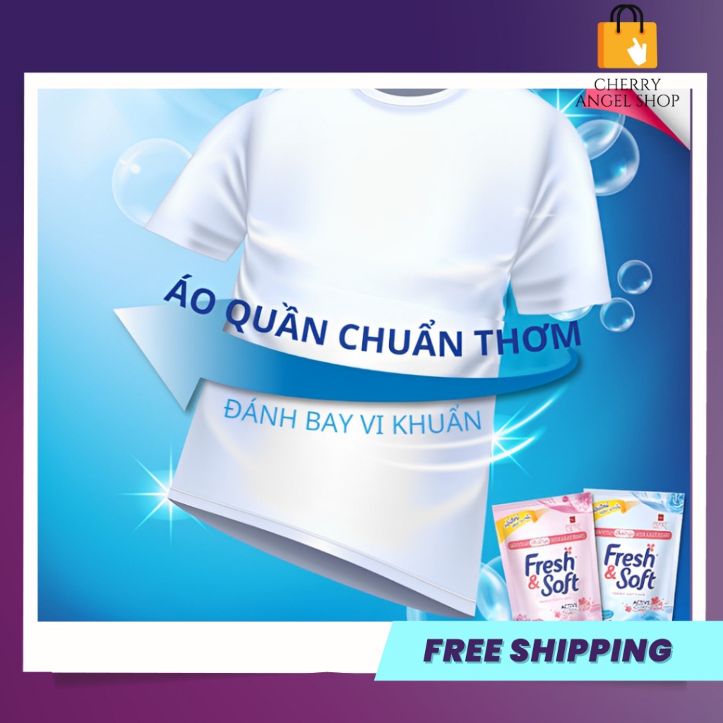 Nước Xả Vải Fresh Soft 550ml - Thương Hiệu Thái lan- chính hãng/có sỉ