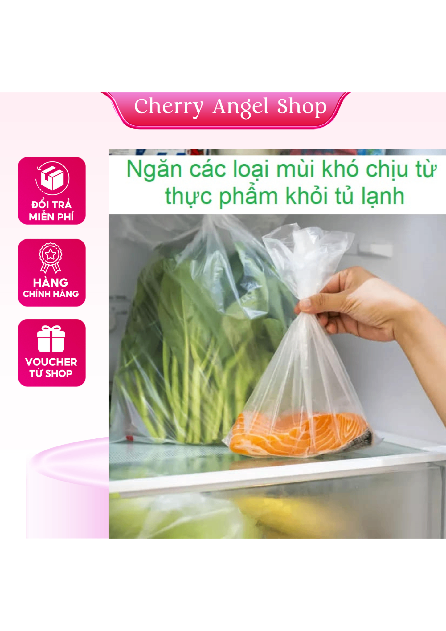 Combo 3 cuộn Túi Đựng Thực Phẩm Tự Hủy Sinh Học 20cm x 30cm (120 túi/cuộn)/ có sỉ