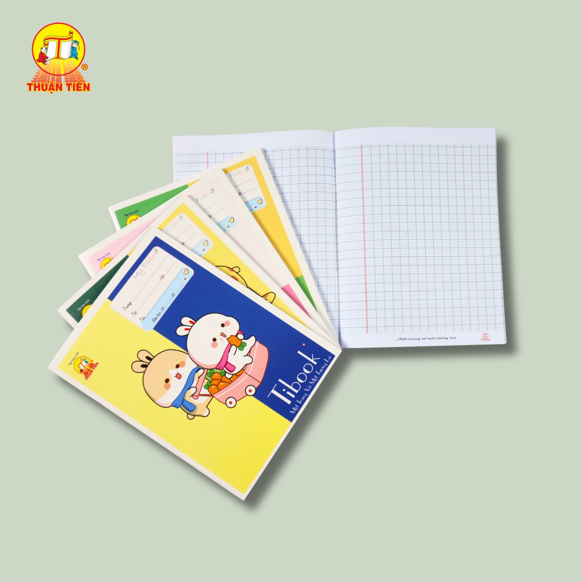 Tập Học Sinh 96 Trang My Friend Thuận Tiến (60gsm)