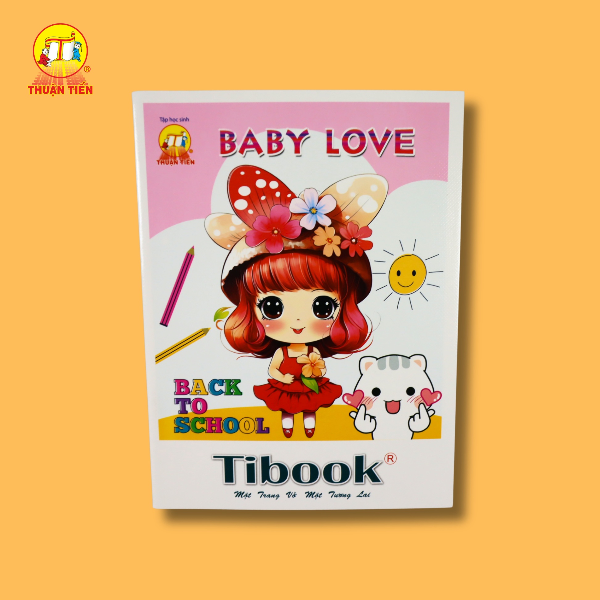 Tập Học Sinh 96 Trang Baby Love Thuận Tiến (100gsm)