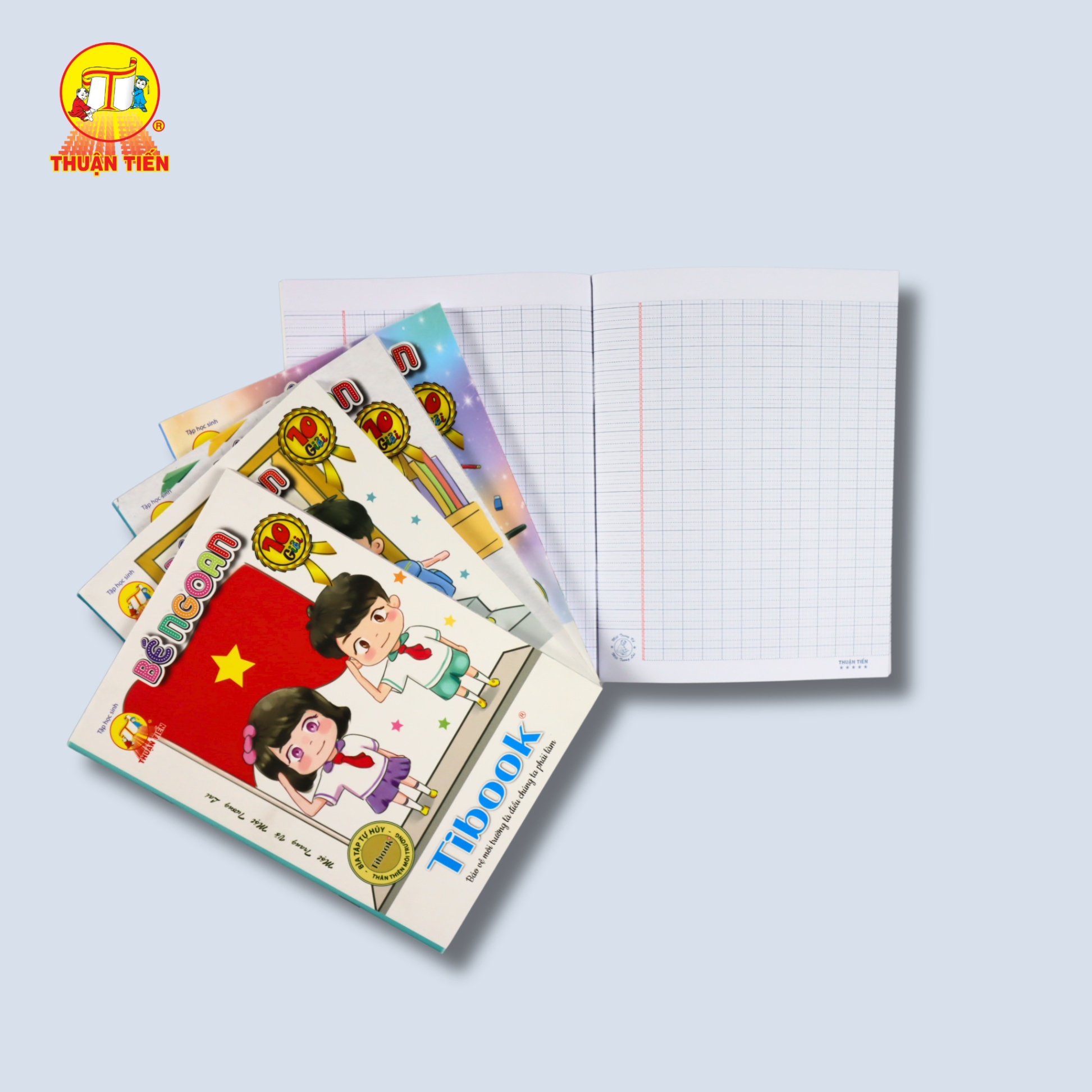 Tập Học Sinh 96 Trang Bé Ngoan Thuận Tiến (120gsm)