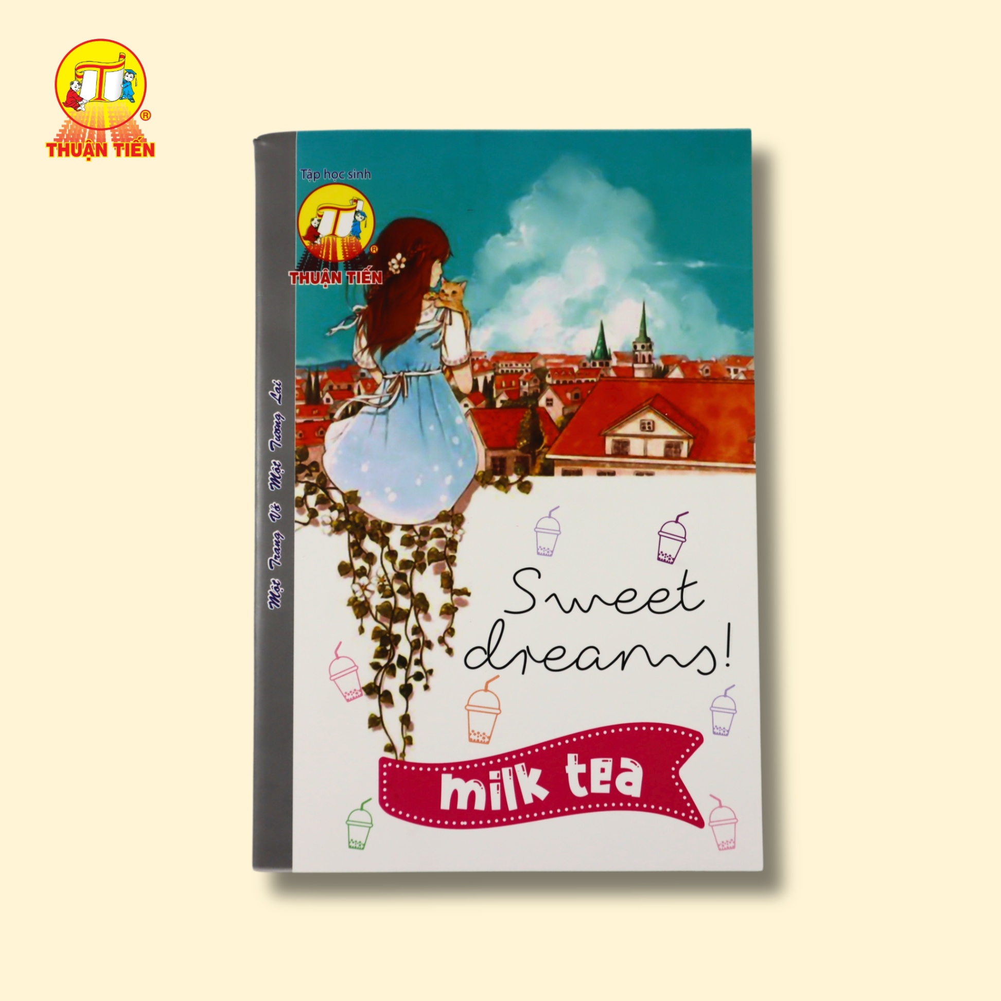 Tập Sinh Viên 200 Trang Milk Tea Thuận Tiến (80gsm)