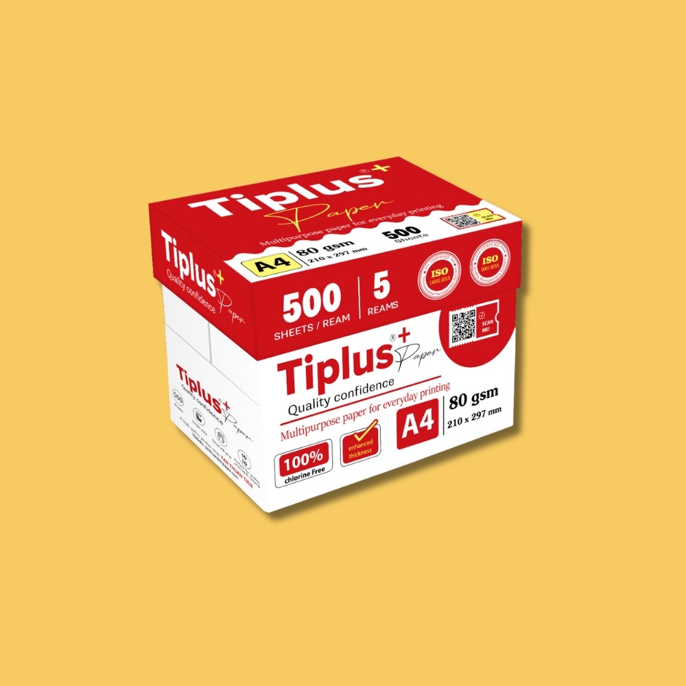 Giấy Photo A4 TiPlus ĐL 80gsm Thuận Tiến