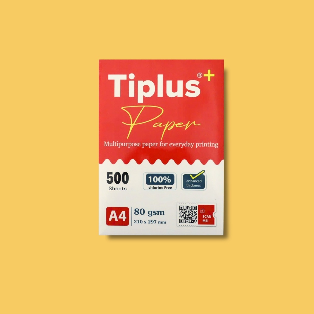 Giấy Photo A4 TiPlus ĐL 80gsm Thuận Tiến