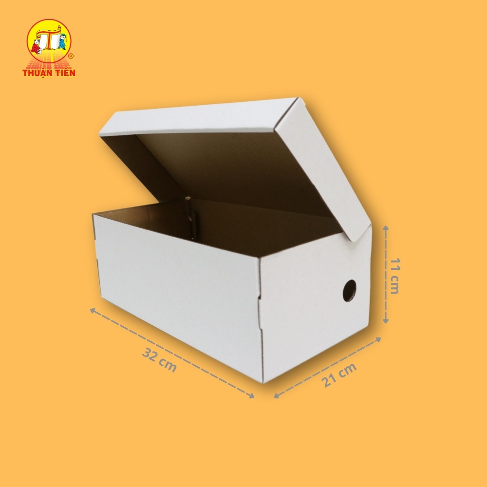 Hộp Carton Đựng Giày Nam Nữ Thuận Tiến - Hộp 32x21x11 CM