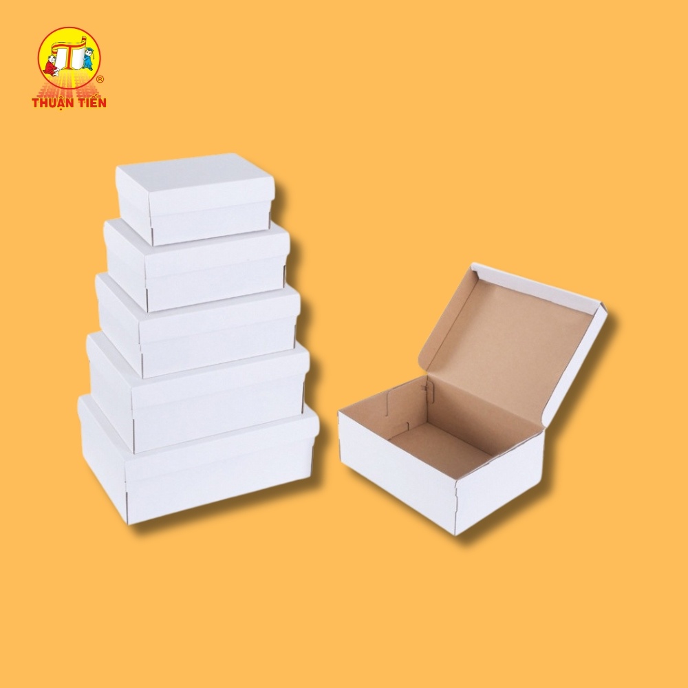 Hộp Carton Đựng Giày Nam Nữ Thuận Tiến - Hộp 32x21x11 CM