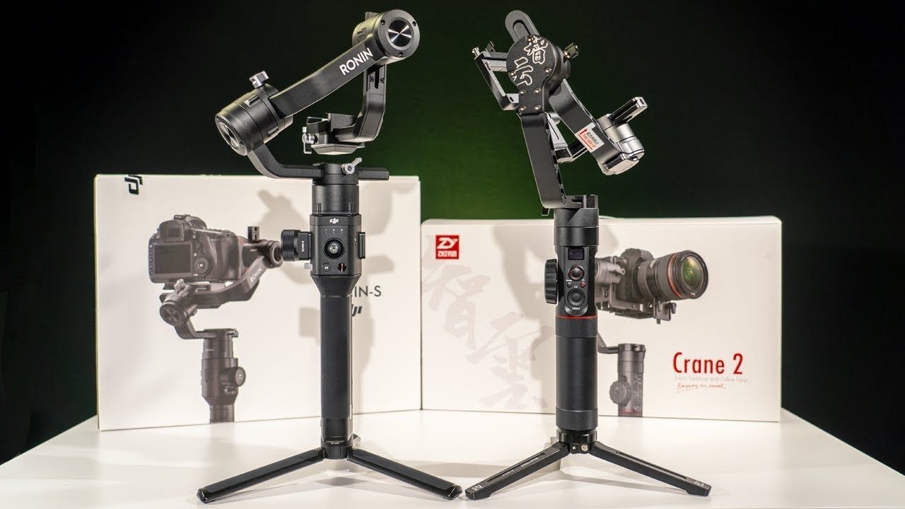 Zhiyun Crane 2 và DJI Ronin S - Đâu là điểm khác biệt cơ bản ?