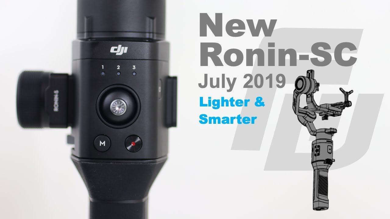 DJI Ronin SC - Phiên bản gọn nhẹ và thông minh hơn của Ronin S