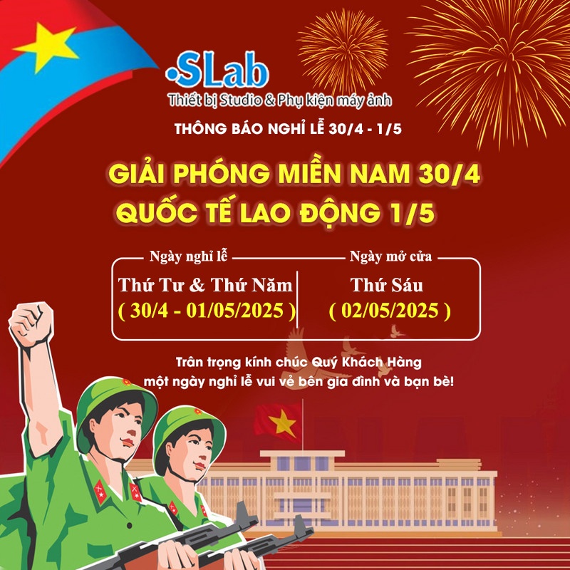 📣 THÔNG BÁO NGHỈ LỄ 30/4 - 01/05/2025