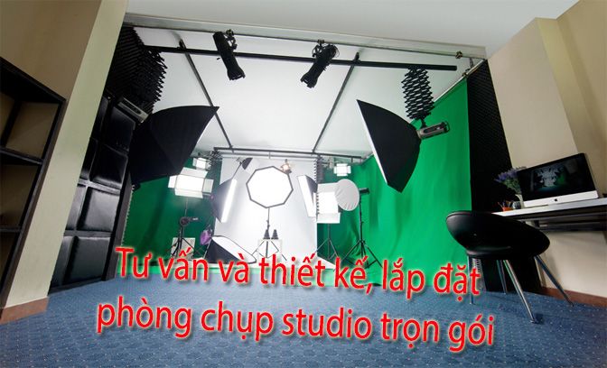 Tư vấn - Thiết kế phòng chụp studio trọn gói