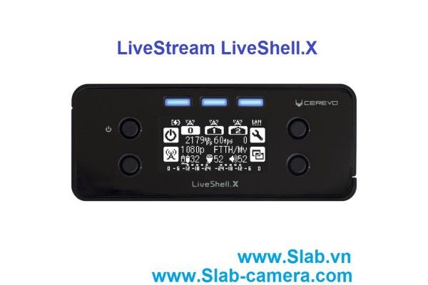 Cerevo Livestream LiveShell X