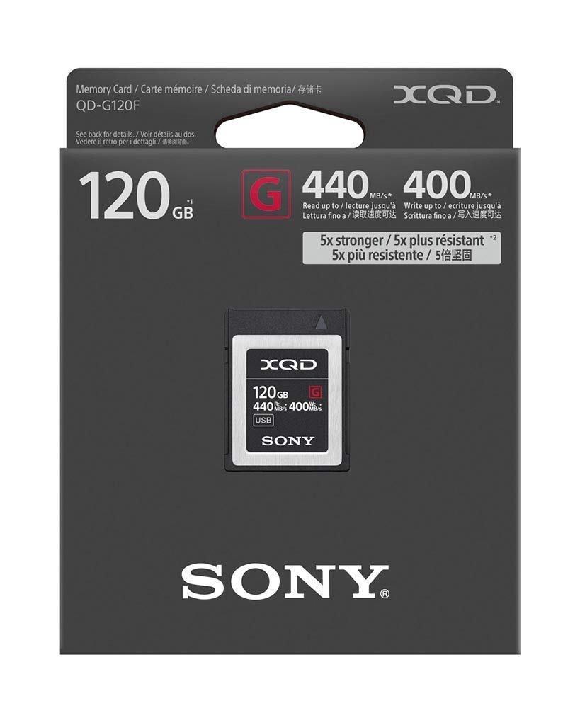 Sony 120GB XQD G-Series 400MB/s