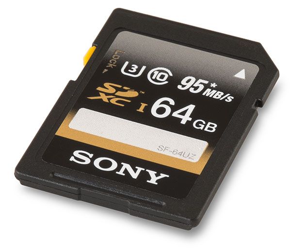 Sony 64GB UHS-I SDXC (Speed Class 3) 95/90MB/s