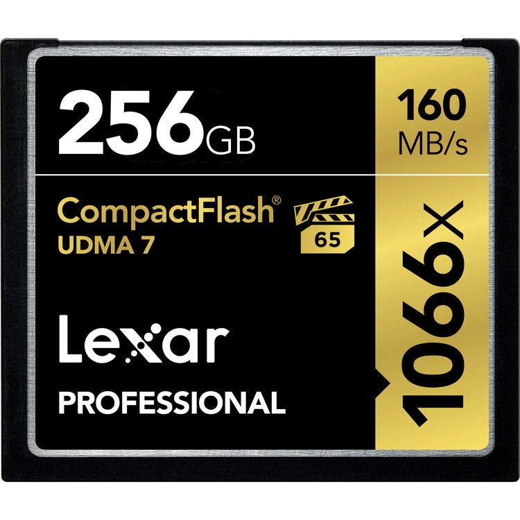 Lexar Professional CF 256GB 1066x 160mb/s