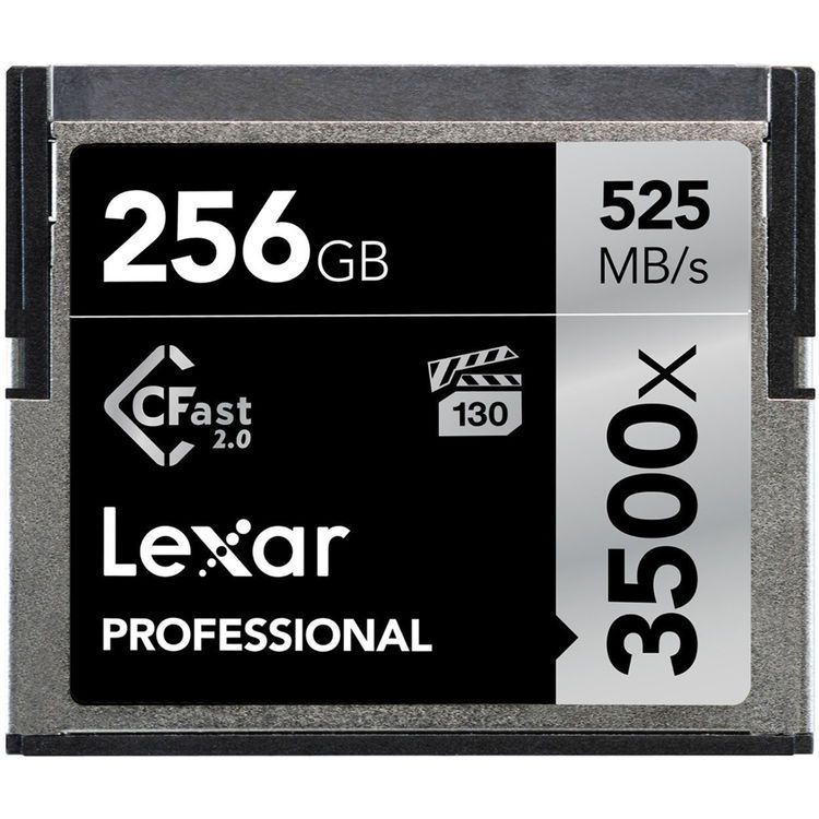 Lexar Professional CFast 256GB 3500x 525mb/s