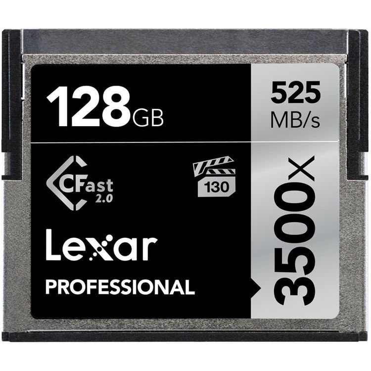 Lexar Professional CFast 128GB 3500x 525mb/s