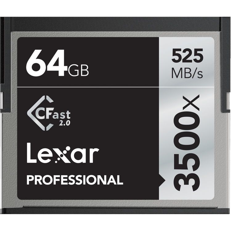 Lexar Professional CFast 64GB 3500x 525mb/s