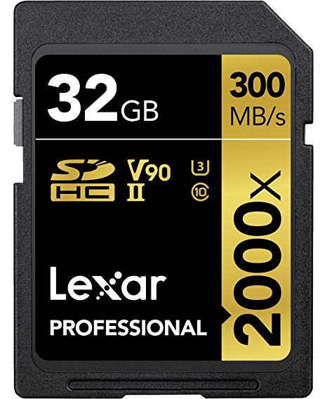 Lexar SDHC Professional UHS-II U3 2000x 300MB/s 32GB